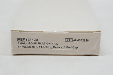 Biomet SBFN045 Small Bone Fixation Nail, 1.1mm SS Nail (x)